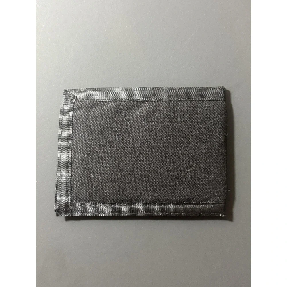 Y2K ZERO School Sucks Skateboarding Black‎ Canvas Wallet